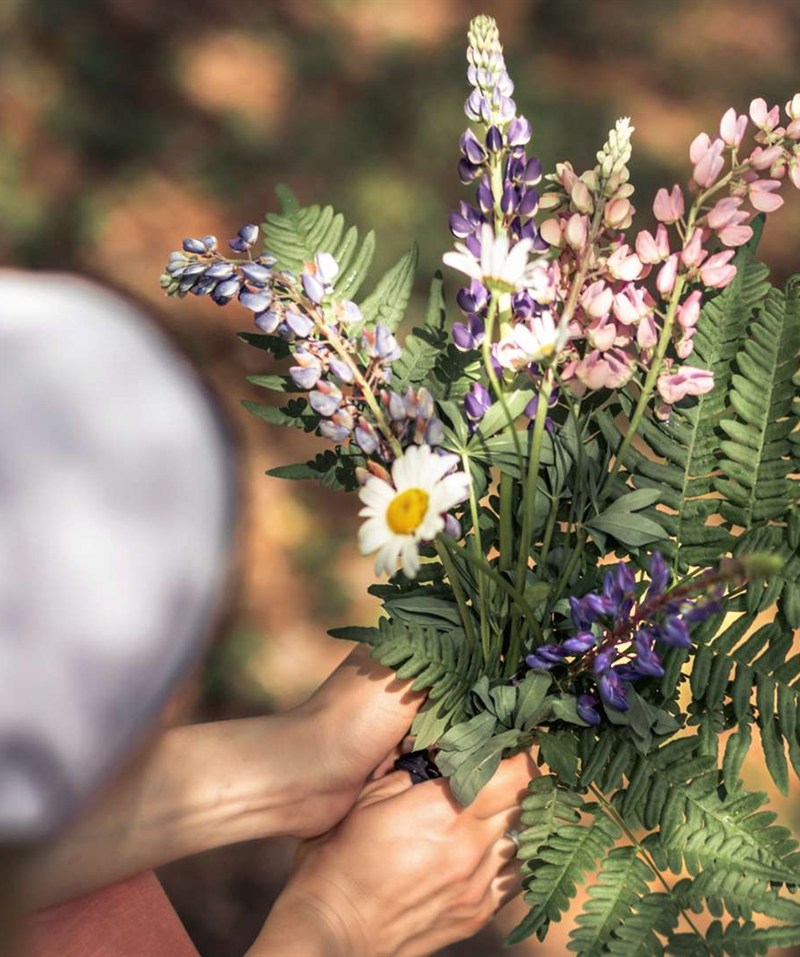 Fern & Wild Flower Bouquets for Sale