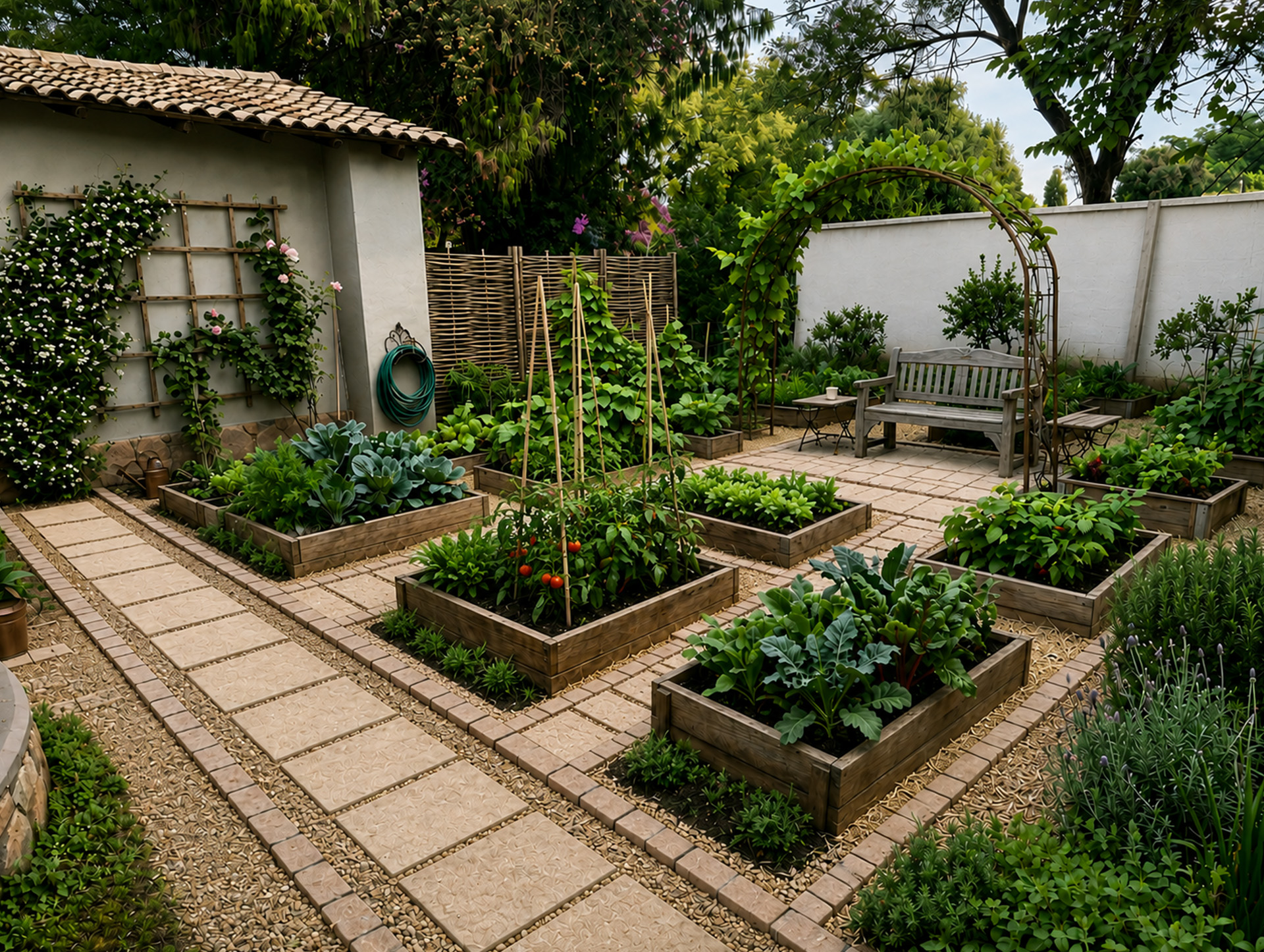 Vegetable garden design in Johannesburg